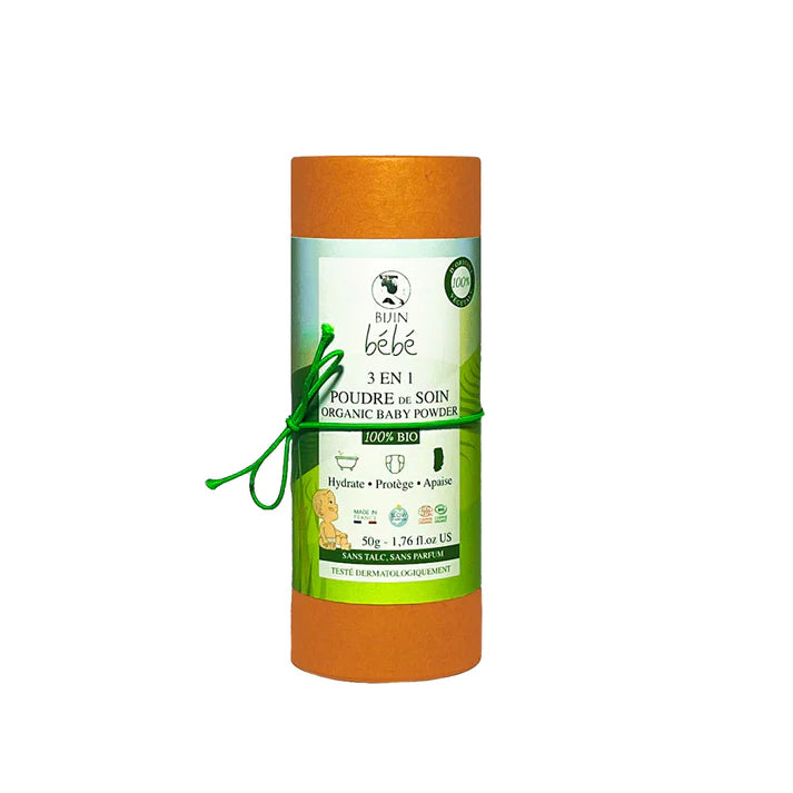 Poudre de soin bio 3 en 1 pour bébé - BIJIN