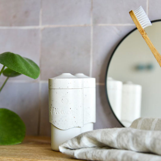 Saupoudreur 30% coquillage et 70% biomatière végétale - Perlucine