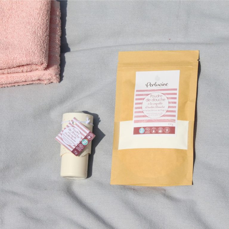 Poudre de douche parfumée - Retour de Plage - Perlucine