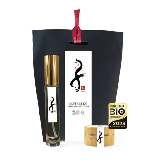 Collection de parfums KO : brume et parfum solide BIJIN
