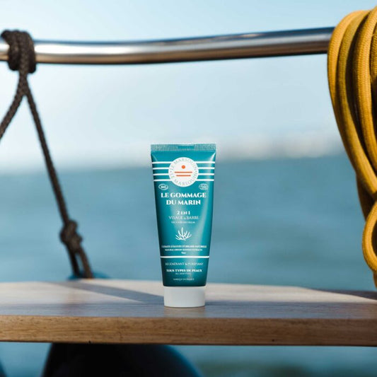 Le Gommage du Marin – 2en1 VISAGE & BARBE - Le Marsouin