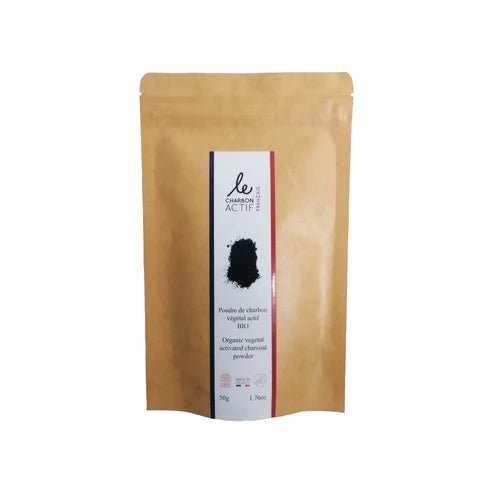 Poudre de charbon actif français BIO - BIJIN