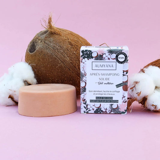 Après shampoing solide