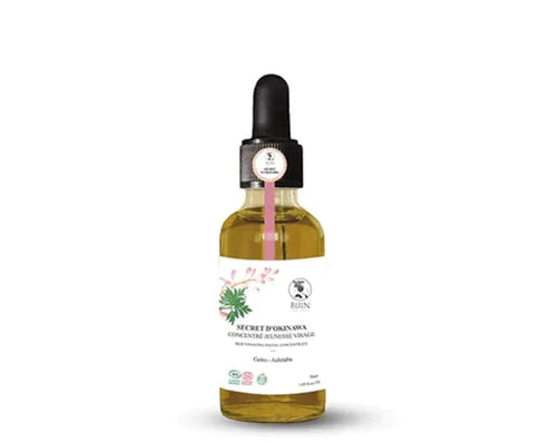 Concentré jeunesse huile visage Getto et Ashitaba BIJIN