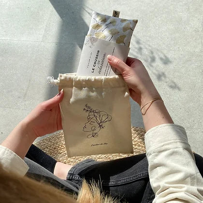 Coussin de relaxation et d'aromathérapie - L'Atelier de Léa - Ginkgo Or