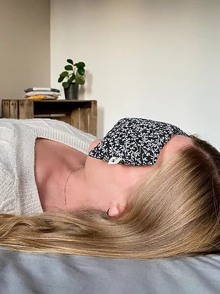 Coussin de relaxation et d'aromathérapie - L'Atelier de Léa - Feuilles Noires