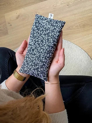 Coussin de relaxation et d'aromathérapie - L'Atelier de Léa - Feuilles Noires