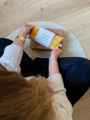 Coussin de relaxation et d'aromathérapie - L'Atelier de Léa - Libellule Jaune