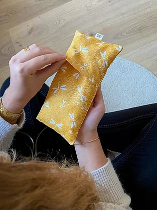 Coussin de relaxation et d'aromathérapie - L'Atelier de Léa - Libellule Jaune