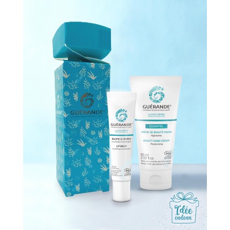 CRACKER SOINS DES LÈVRES ET MAINS Coffret soin des lèvres et des mains Guérande