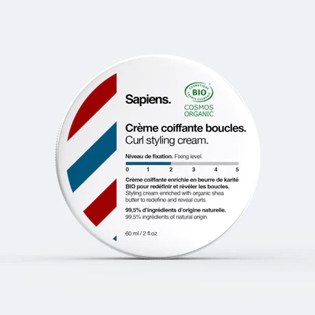 Crème Coiffante Boucles Bio 60ml - Sapiens