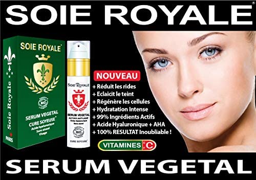 Sérum Végétal Régénérant Soie Royale Cure Soyeuse Anti-Rides
