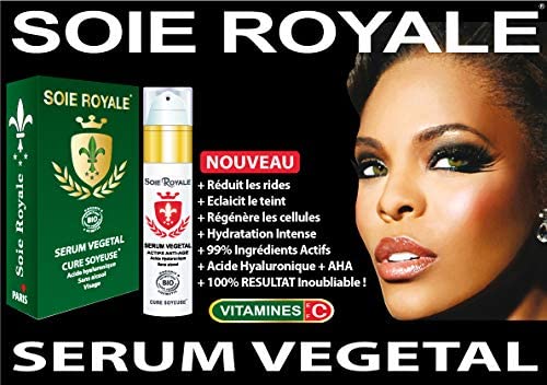 Sérum Végétal Régénérant Soie Royale Cure Soyeuse Anti-Rides