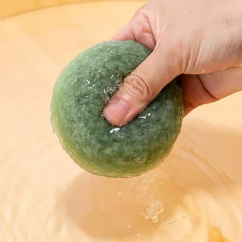 Eponge nettoyante Konjac BIO au Matcha BIJIN