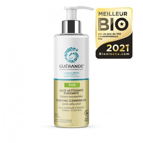 GELÉE NETTOYANTE ET PURIFIANTE BIO POUR LE VISAGE