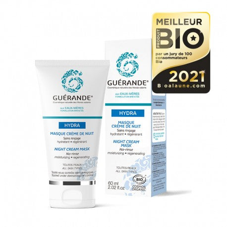 MASQUE ET CRÈME DE NUIT 2 EN 1