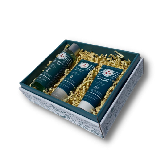 Coffret soin visage homme “Trio du Marin” - Le Marsouin