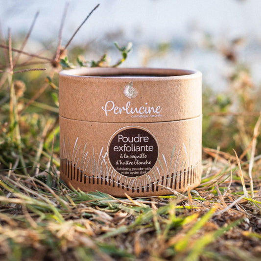Poudre Exfoliante à la coquille d'huitre blanche PERLUCINE