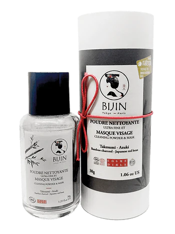 Poudre nettoyante et masque visage takesumi BIJIN