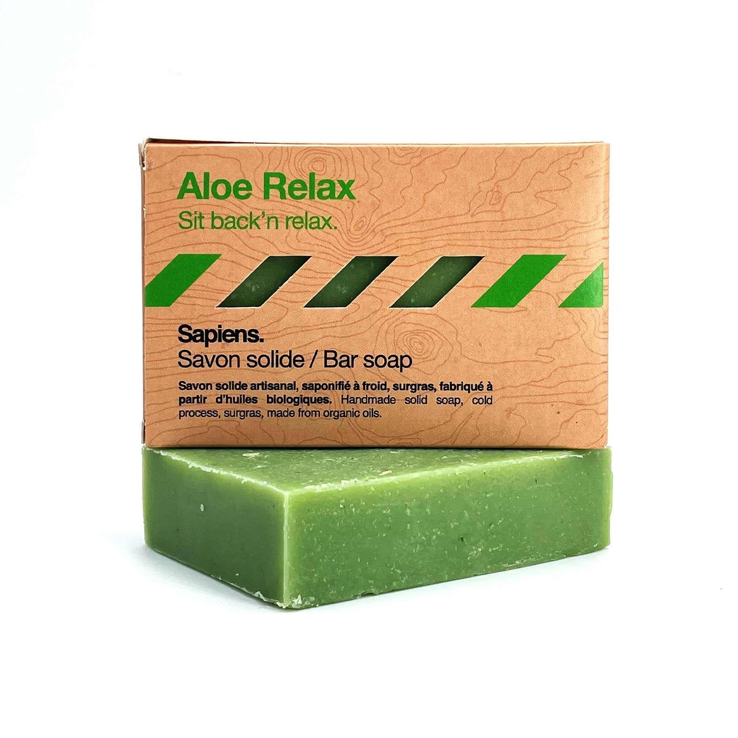 Savon solide Bio Aloe Relax - Sapiens