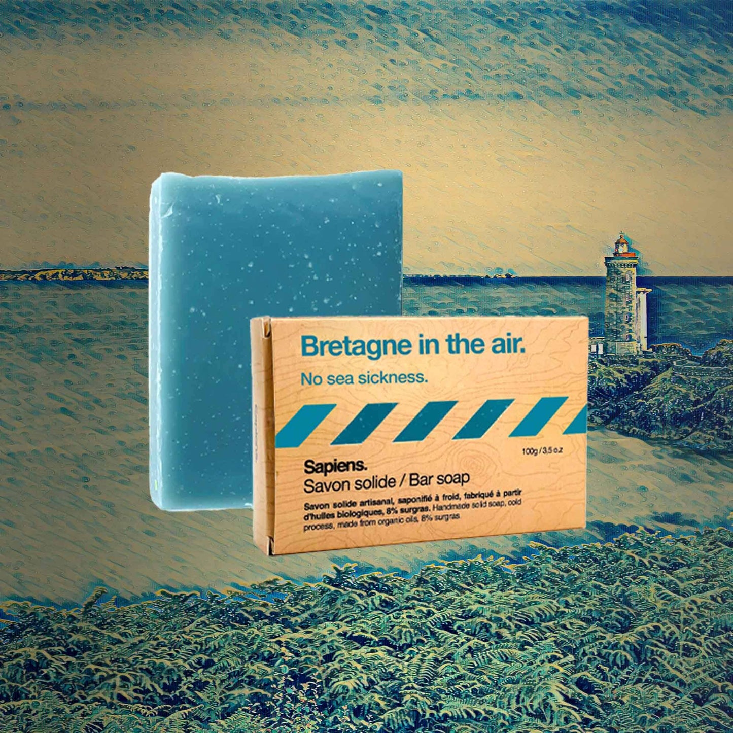 Savon solide Bio Bretagne in the Air - Sapiens