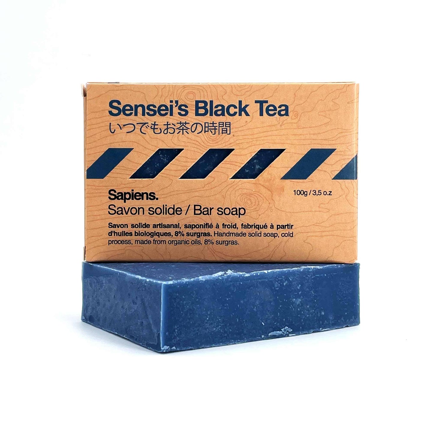 Savon solide Bio Sensei's Black Tea- Sapiens