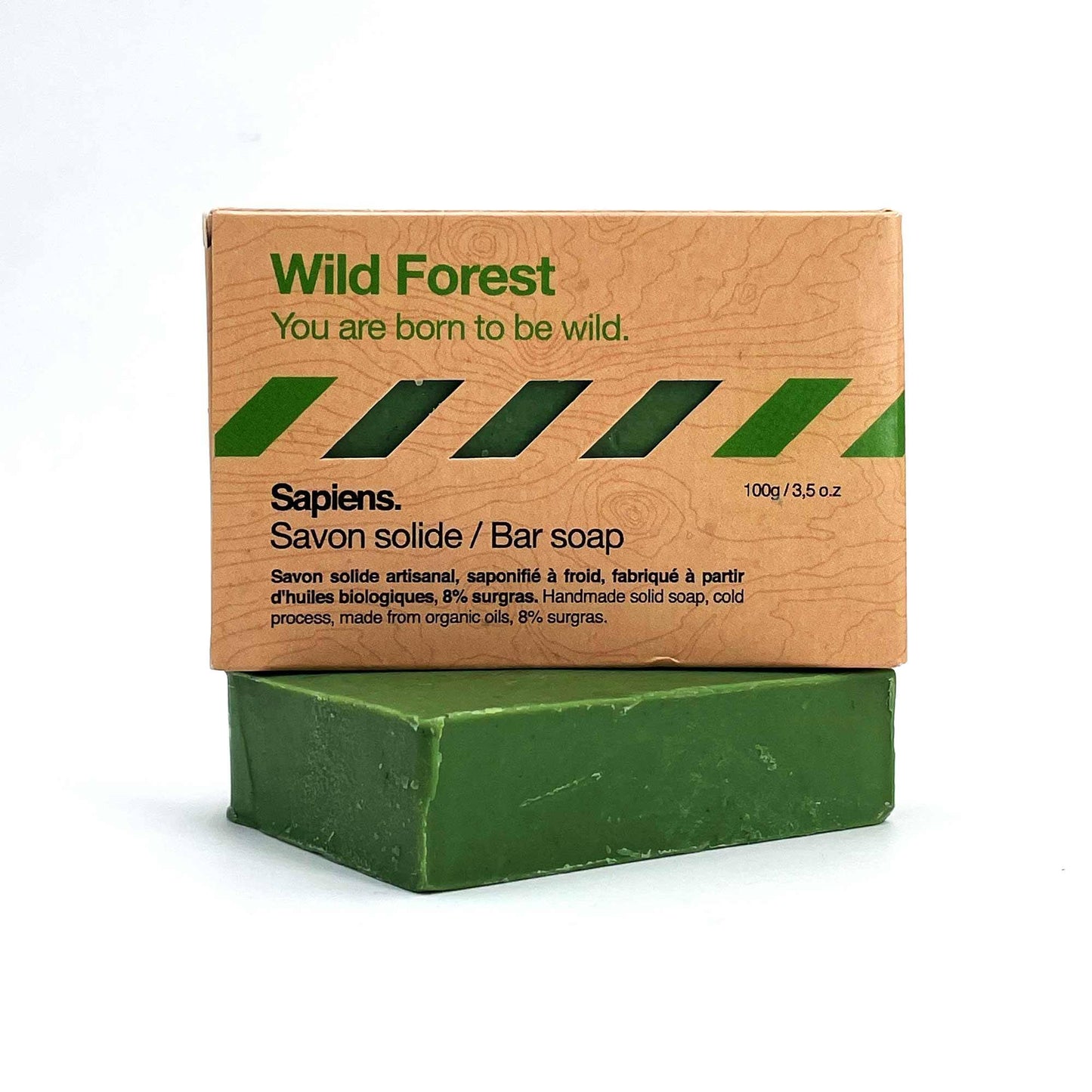 Savon solide Bio Wild Forest - Sapiens