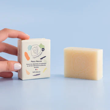 Peau neuve - Savon solide biologique réparateur & hydratant - Normaness