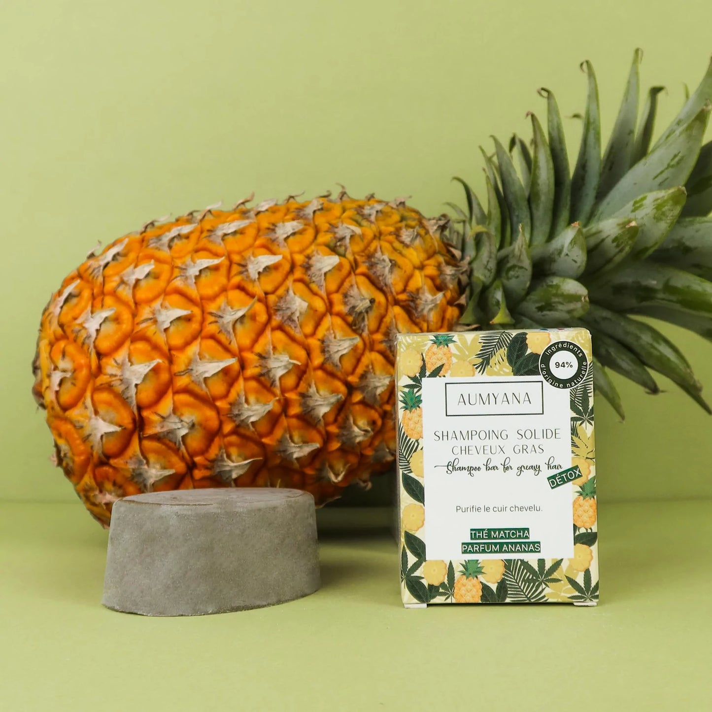 Shampoing solide cheveux gras